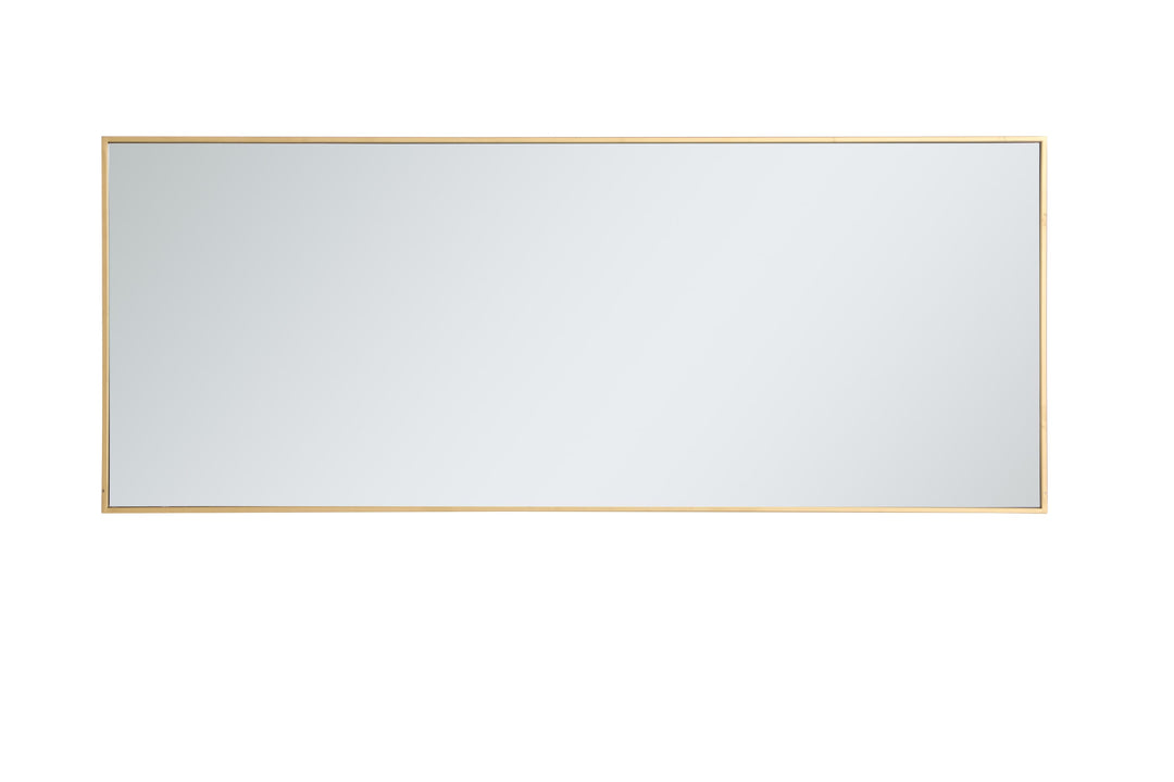 Metal Frame Rectangle Mirror III by Elegant - view 65