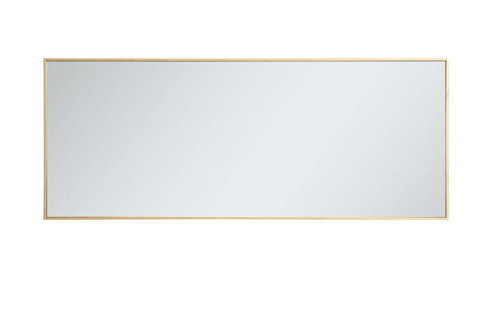 Metal Frame Rectangle Mirror III by Elegant - view 65