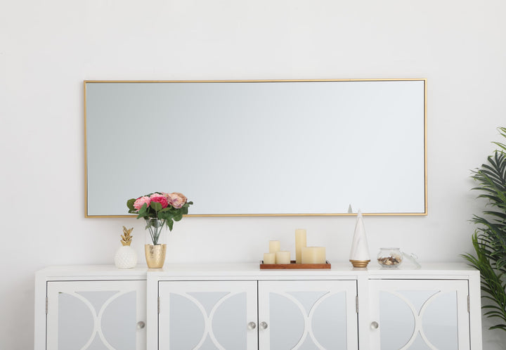 Metal Frame Rectangle Mirror III by Elegant - view 66