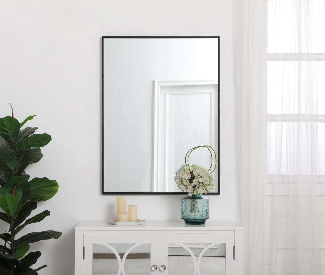 Metal Frame Rectangle Mirror III by Elegant - view 74