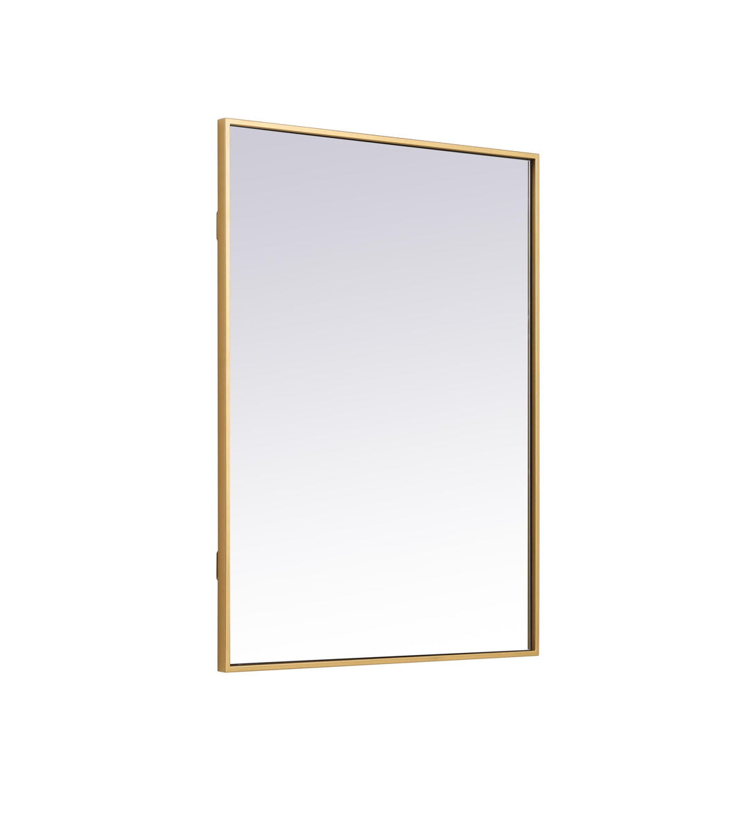 Metal Frame Rectangle Mirror III by Elegant - view 83