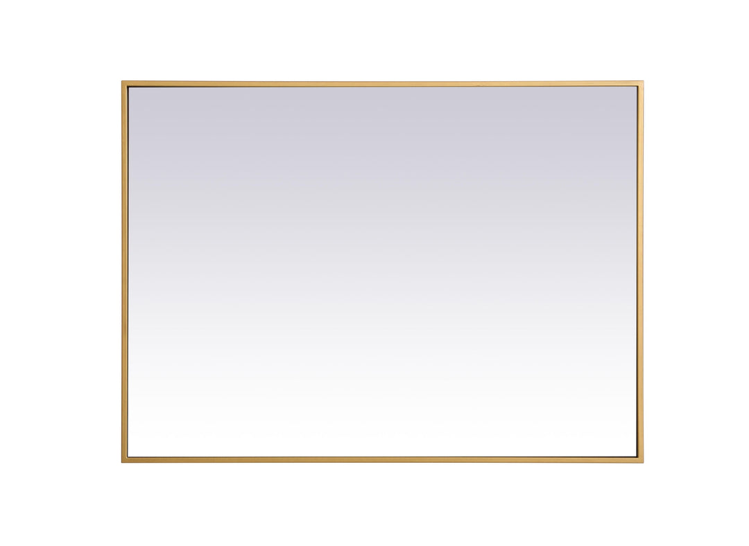 Metal Frame Rectangle Mirror III by Elegant - view 84