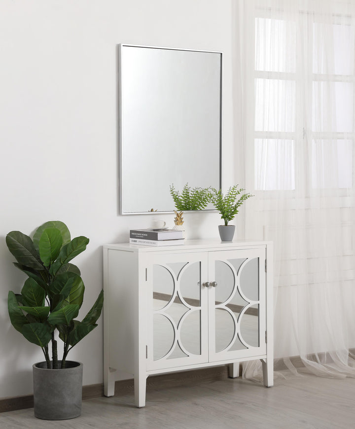 Metal Frame Rectangle Mirror III by Elegant - view 88