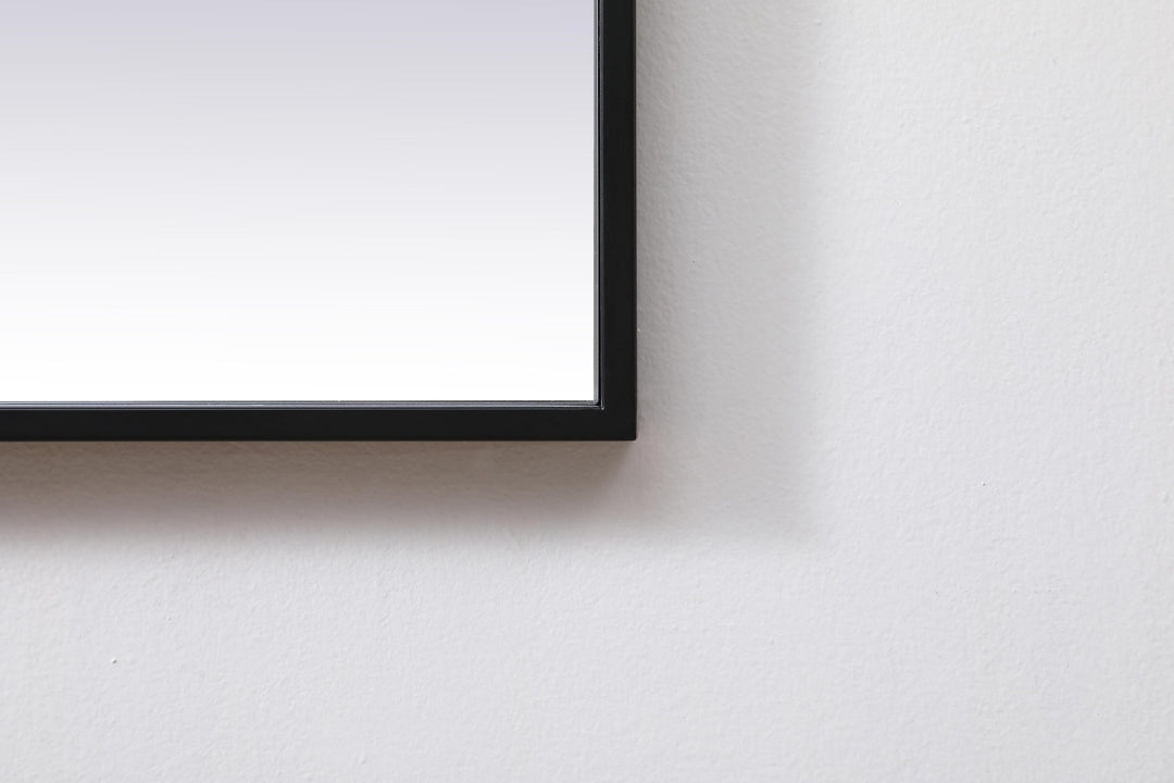 Metal Frame Square Mirror by Elegant - view 24
