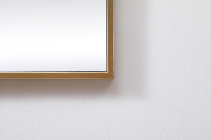 Metal Frame Square Mirror by Elegant - view 30