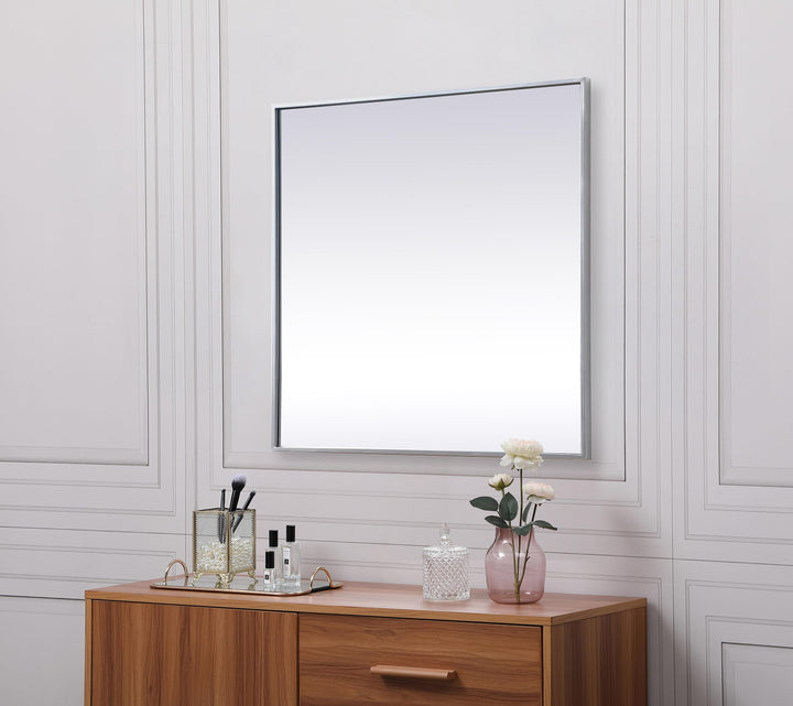 Metal Frame Square Mirror by Elegant - view 35