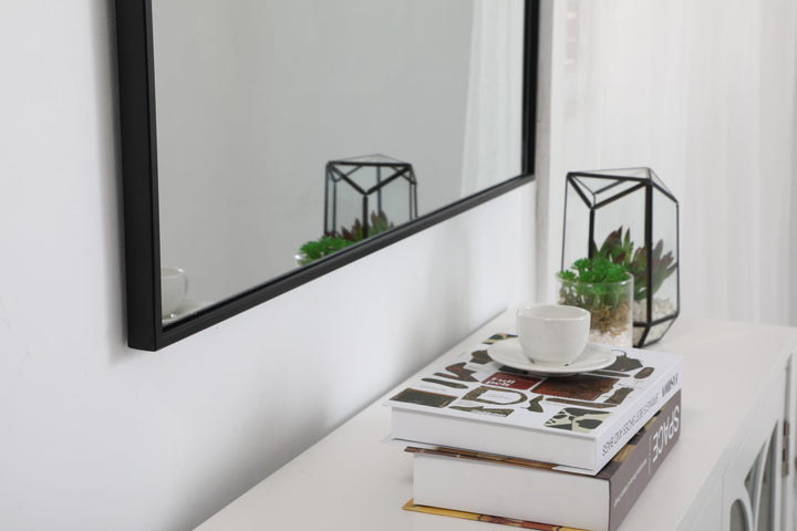 Metal Frame Square Mirror II by Elegant - view 7