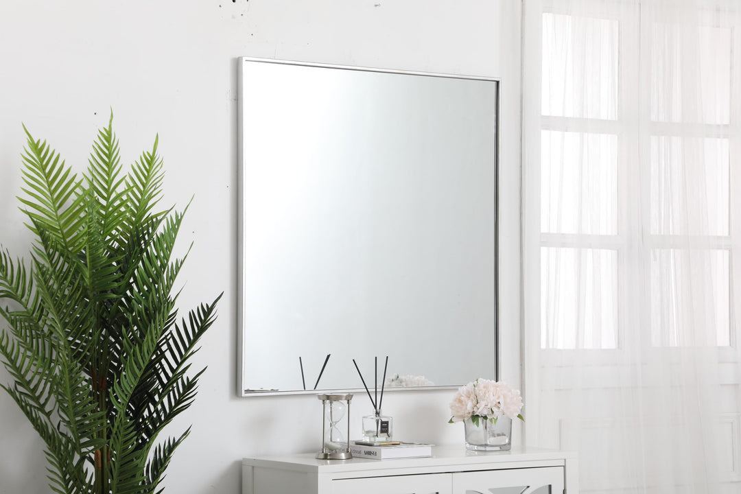 Metal Frame Square Mirror II by Elegant - view 19
