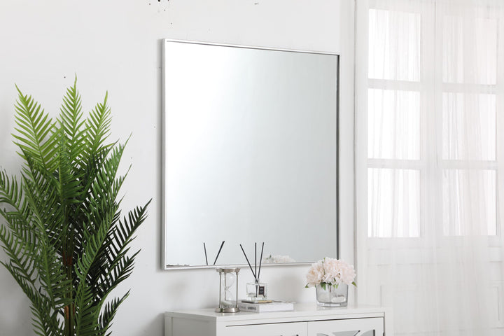 Metal Frame Square Mirror II by Elegant - view 19