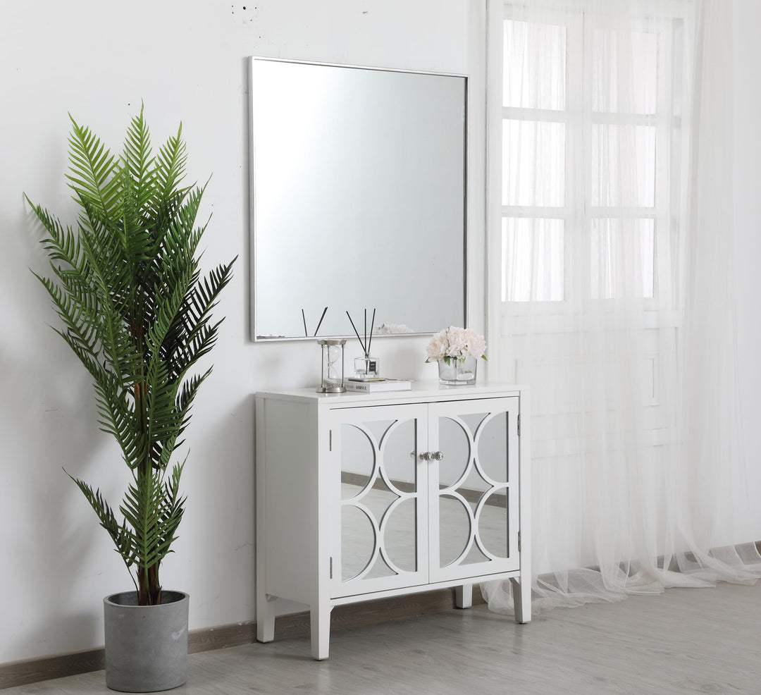 Metal Frame Square Mirror II by Elegant - view 21