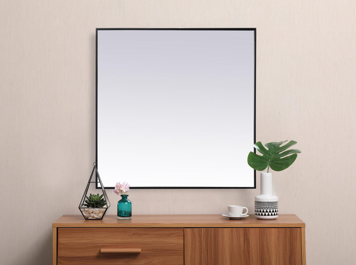 Metal Frame Square Mirror by Elegant - view 40