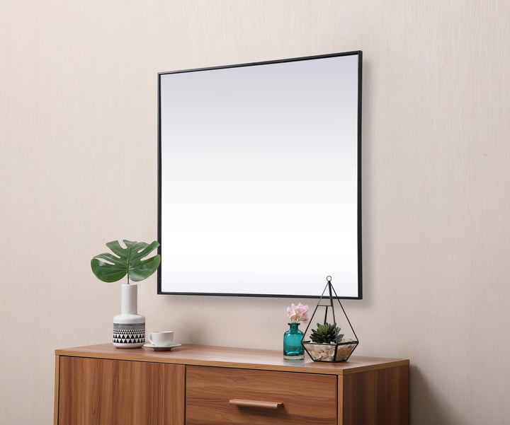 Metal Frame Square Mirror by Elegant - view 41