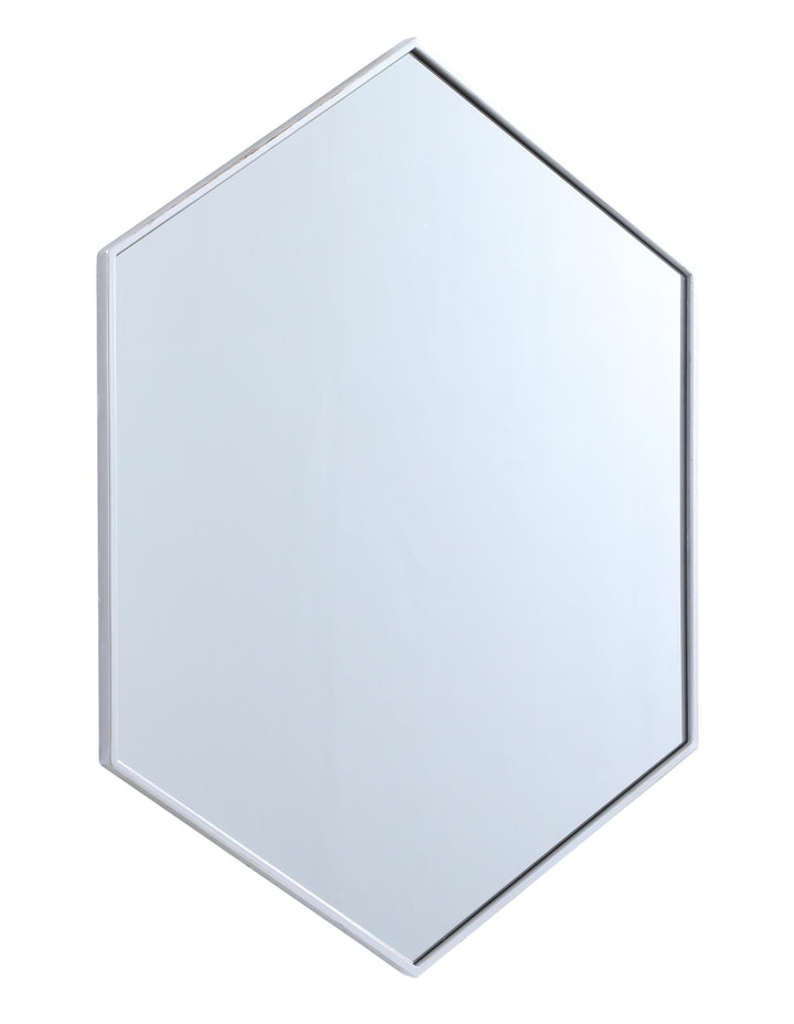 Metal Frame Hexagon Mirror by Elegant - view 35