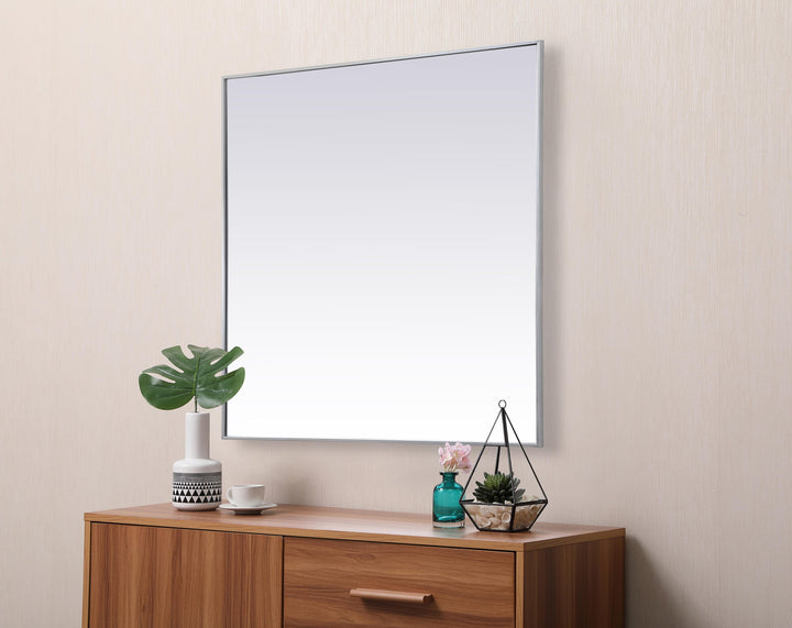 Metal Frame Square Mirror by Elegant - view 71