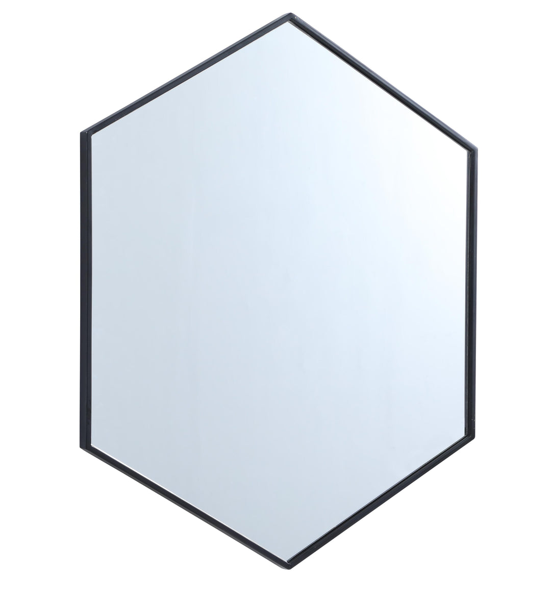 Metal Frame Hexagon Mirror by Elegant - view 41