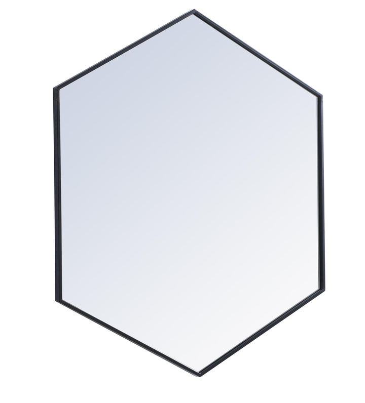 Metal Frame Hexagon Mirror by Elegant - view 60
