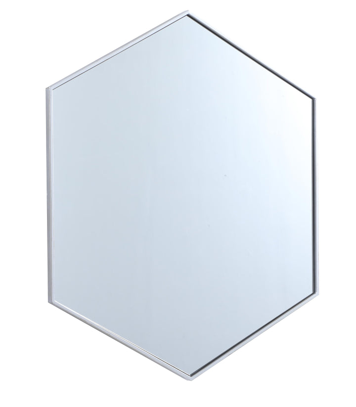 Metal Frame Hexagon Mirror by Elegant - view 71