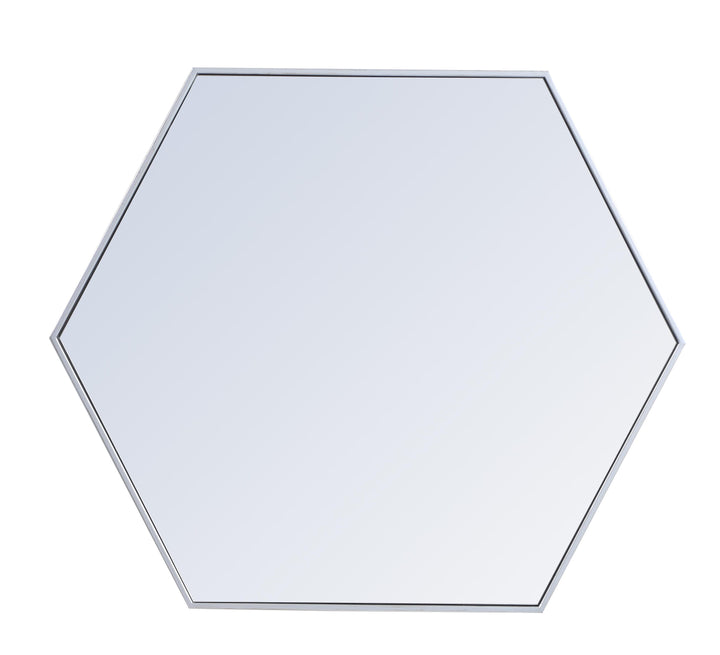 Metal Frame Hexagon Mirror by Elegant - view 72
