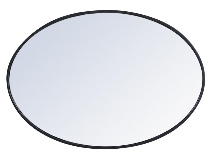 Metal Frame Oval Mirror III by Elegant - view 6