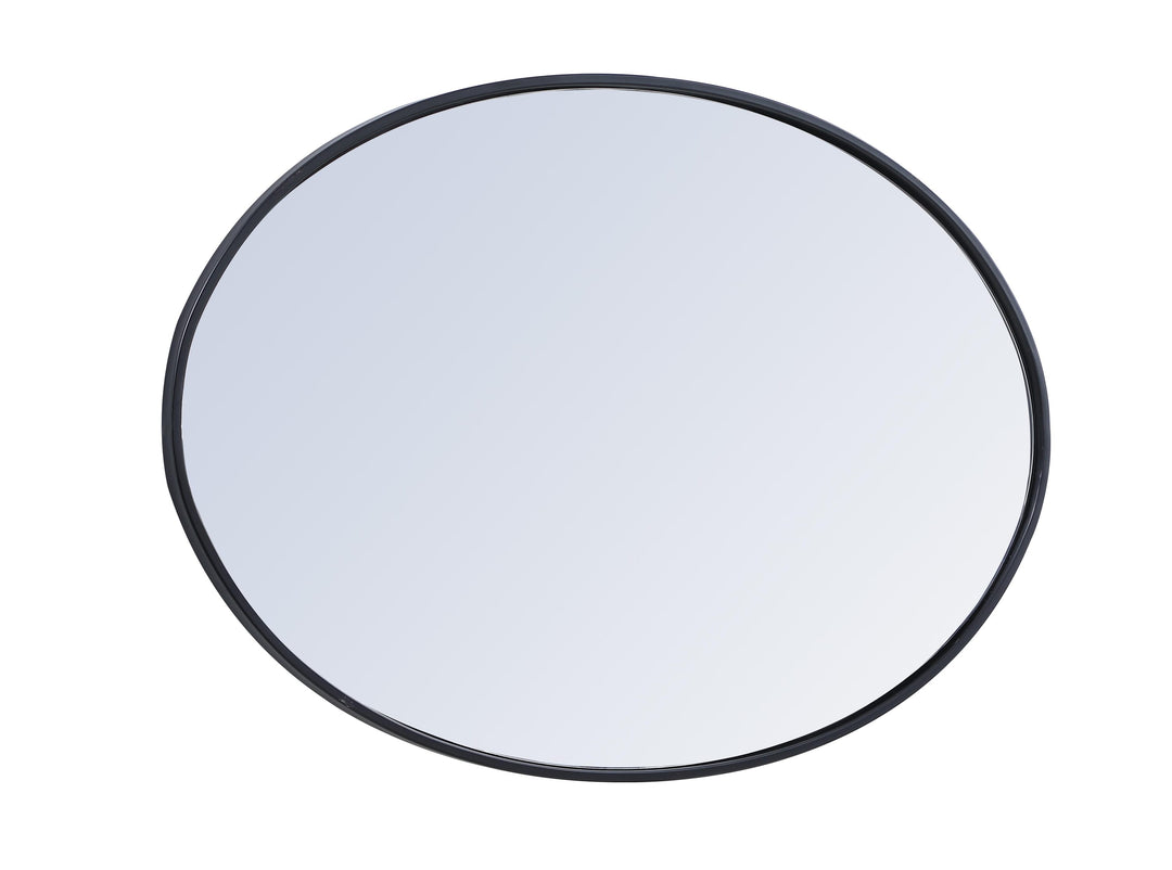 Metal Frame Oval Mirror III by Elegant - view 10