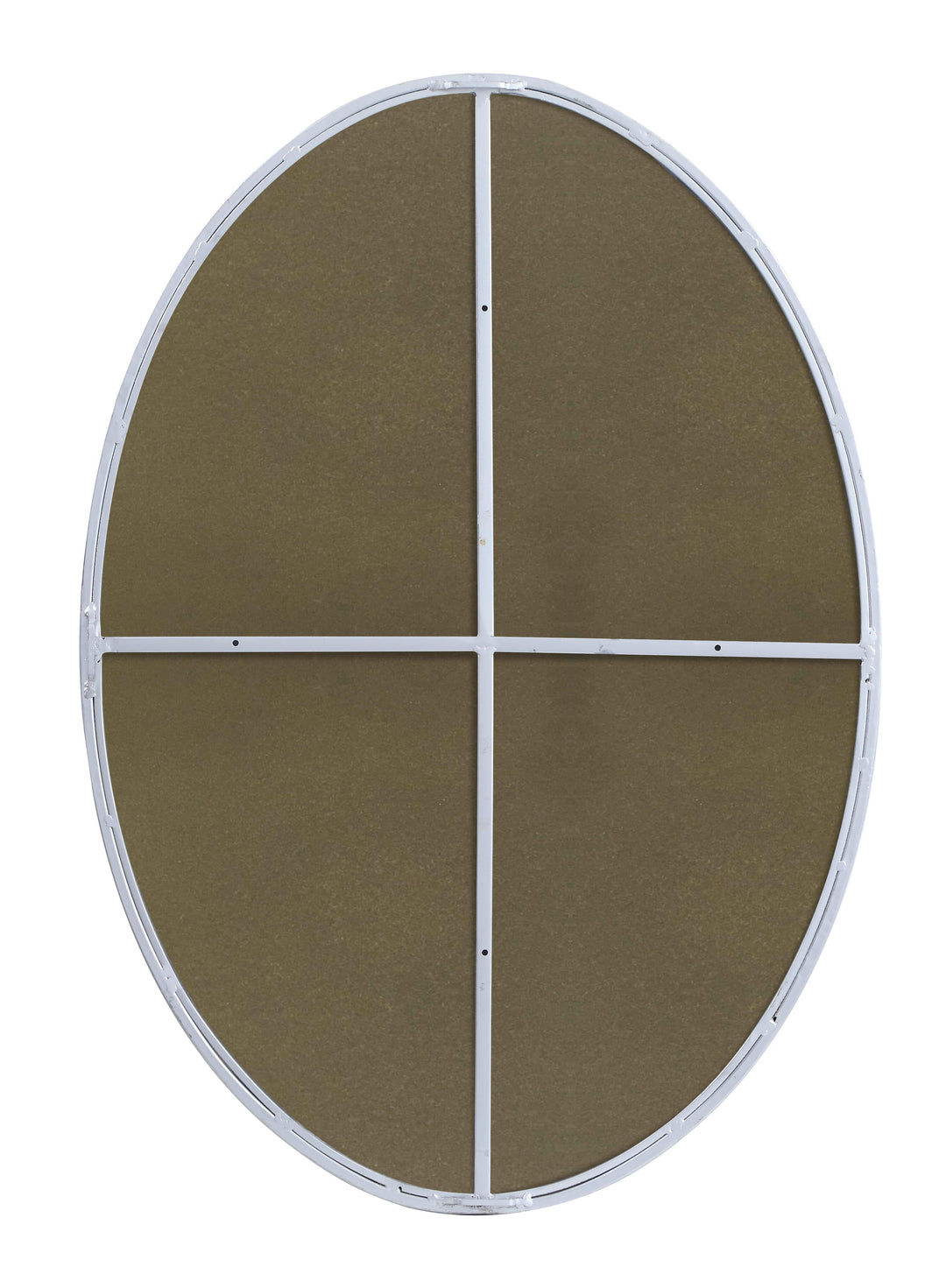 Metal Frame Oval Mirror III by Elegant - view 24