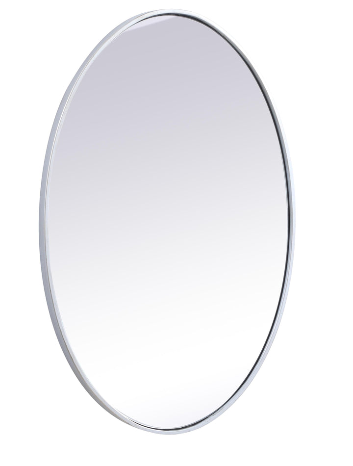 Metal Frame Oval Mirror III by Elegant - view 17