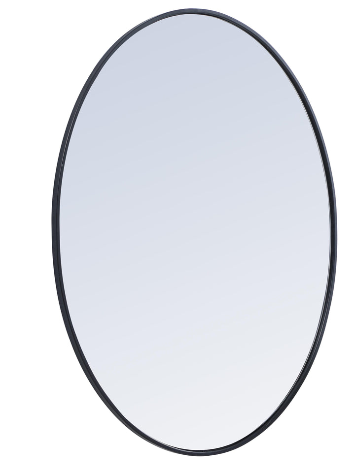 Metal Frame Oval Mirror III by Elegant - view 29