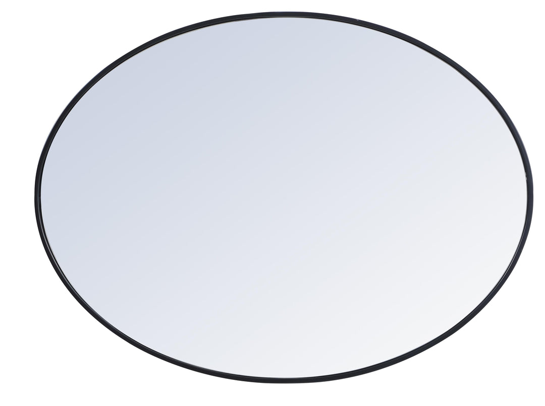 Metal Frame Oval Mirror III by Elegant - view 30
