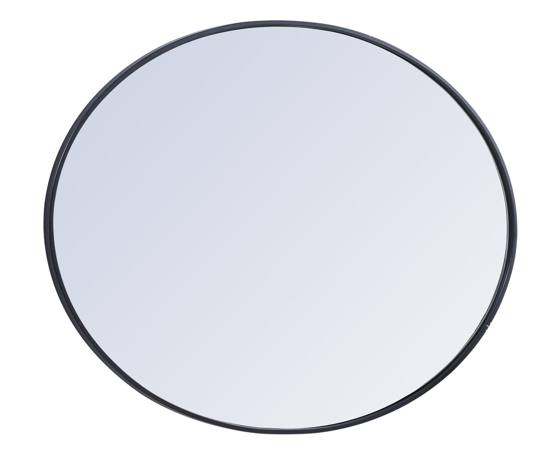 Metal Frame Oval Mirror III by Elegant - view 34