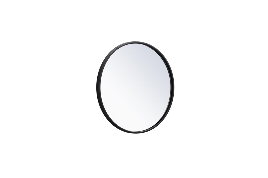 Metal Frame Round Mirror II by Elegant - view 6