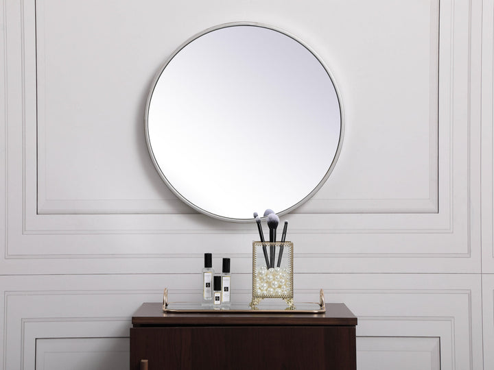 Metal Frame Round Mirror II by Elegant - view 14