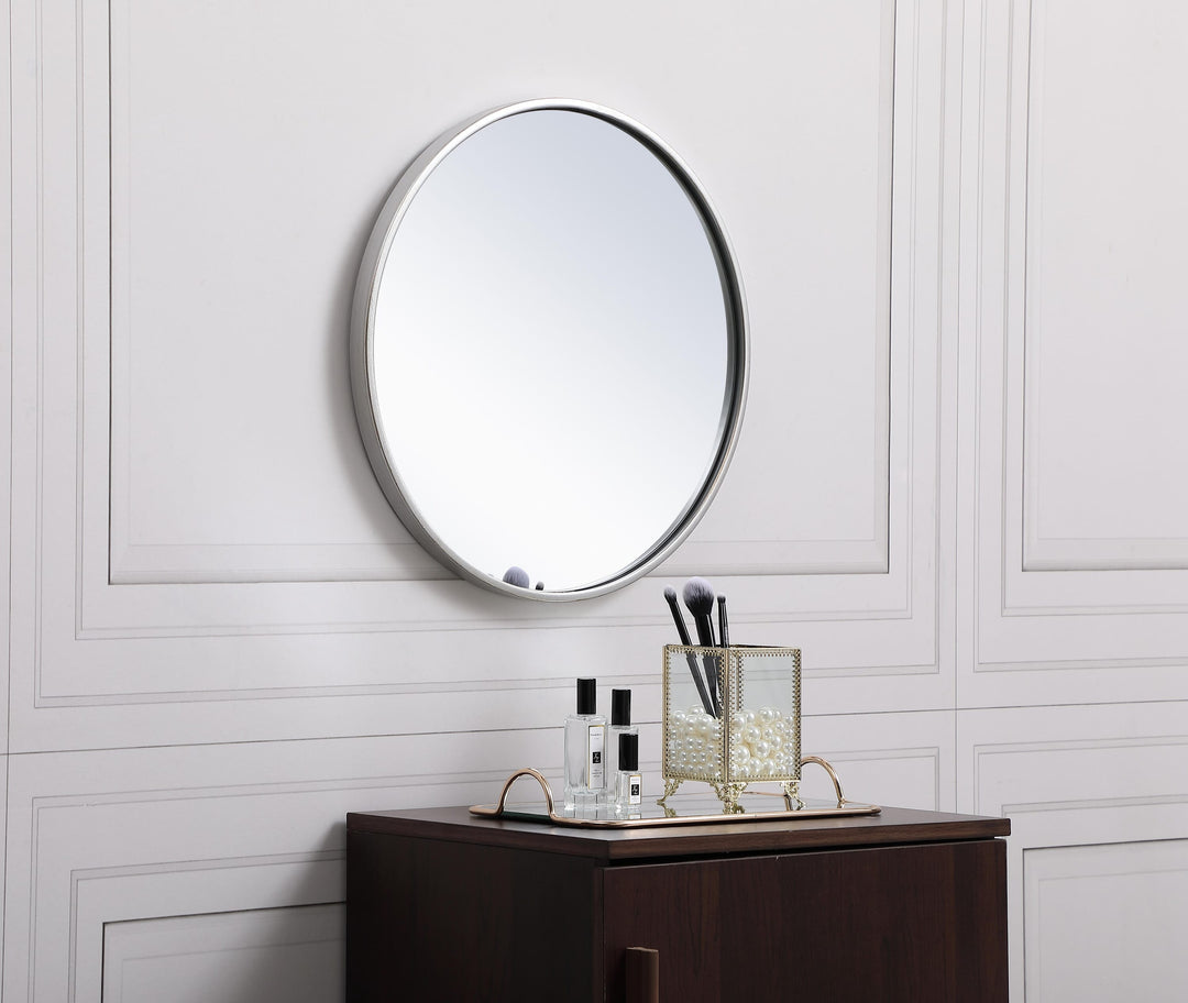 Metal Frame Round Mirror II by Elegant - view 15