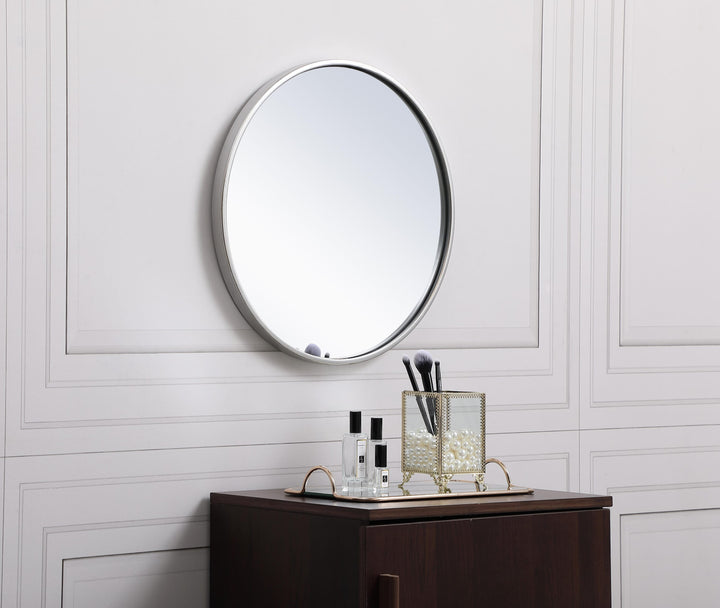 Metal Frame Round Mirror II by Elegant - view 15