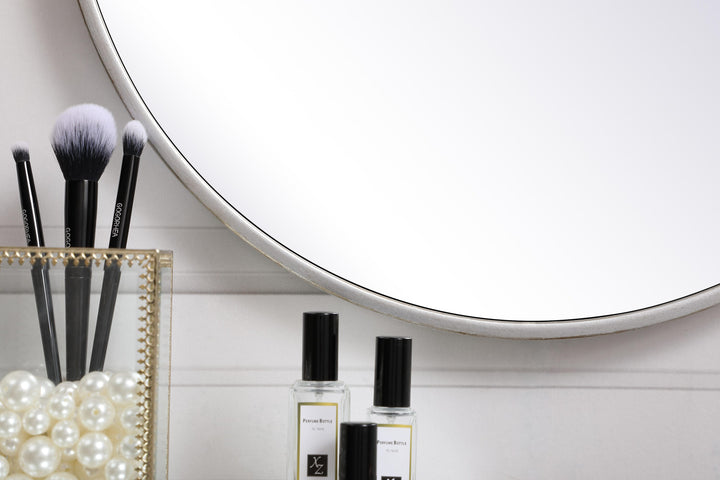 Metal Frame Round Mirror II by Elegant - view 16