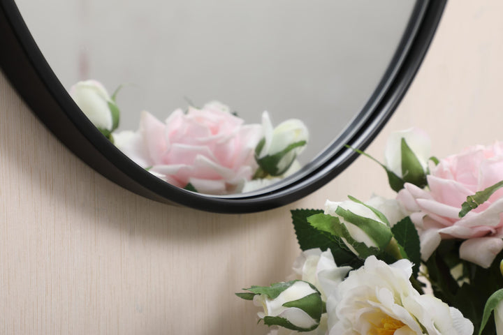 Metal Frame Round Mirror II by Elegant - view 23