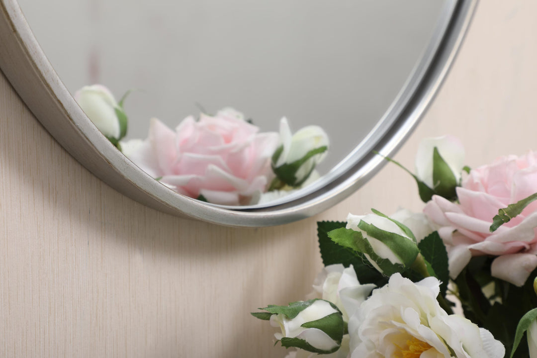 Metal Frame Round Mirror II by Elegant - view 35