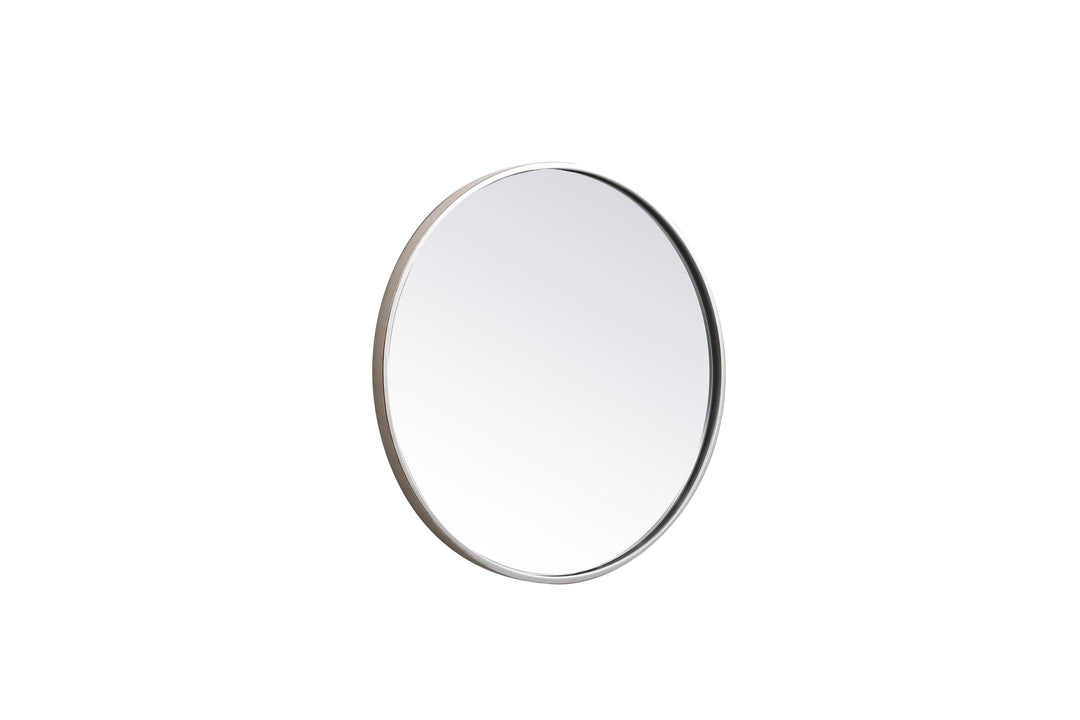 Metal Frame Round Mirror II by Elegant - view 36