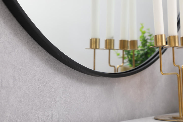 Metal Frame Round Mirror II by Elegant - view 113