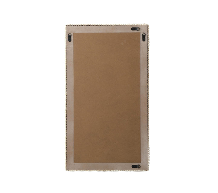 Jute Rectangle Mirror by Elegant - view 11