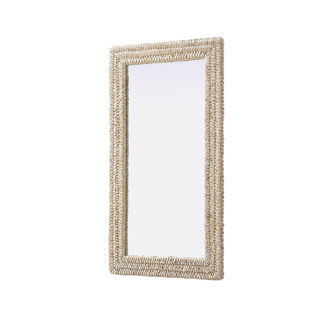 Jute Rectangle Mirror by Elegant - view 4