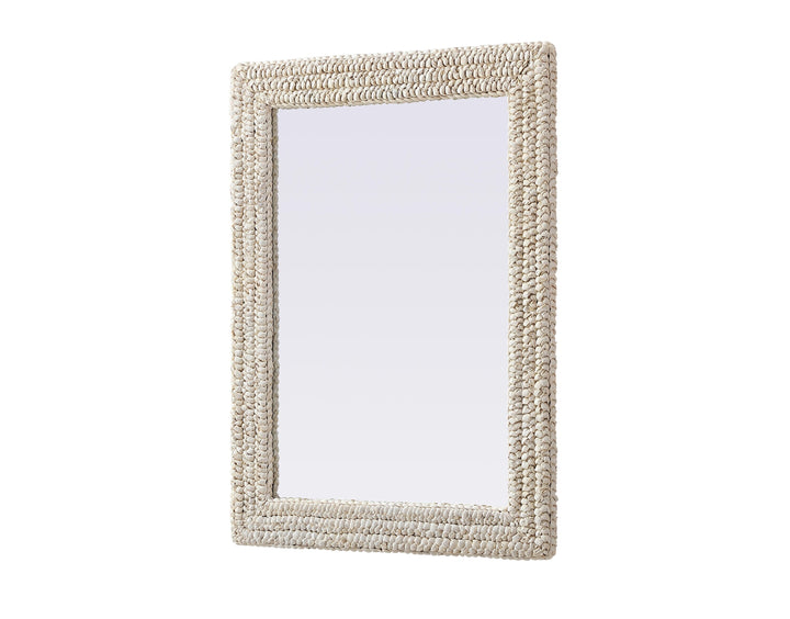 Jute Rectangle Mirror by Elegant - view 15