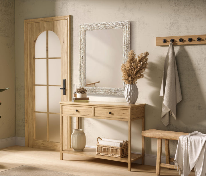 Jute Rectangle Mirror by Elegant - view 25