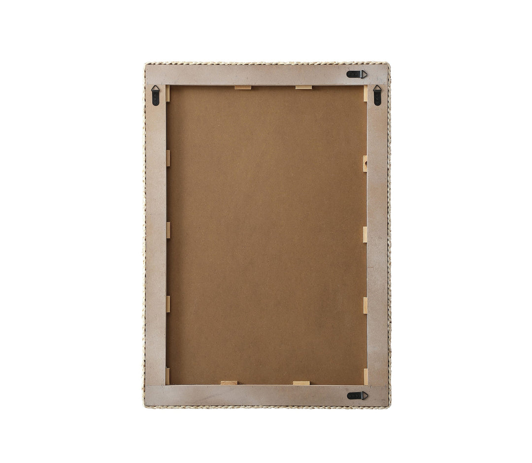 Jute Rectangle Mirror by Elegant - view 44
