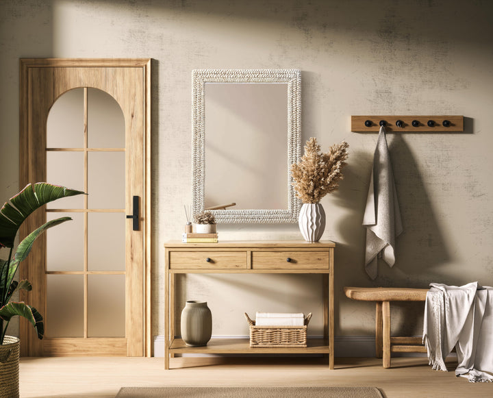 Jute Rectangle Mirror by Elegant - view 35