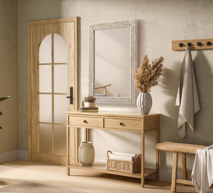 Jute Rectangle Mirror by Elegant - view 36
