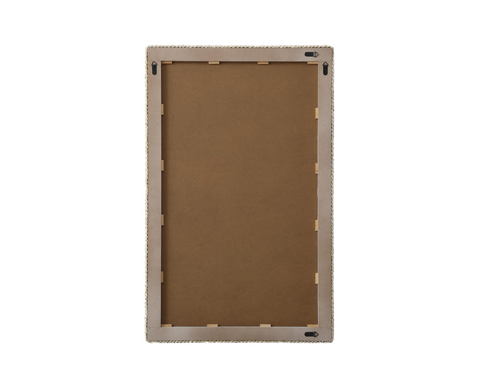 Jute Rectangle Mirror by Elegant - view 55