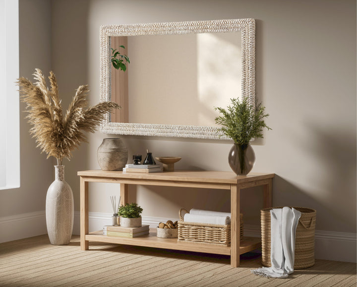 Jute Rectangle Mirror by Elegant - view 51