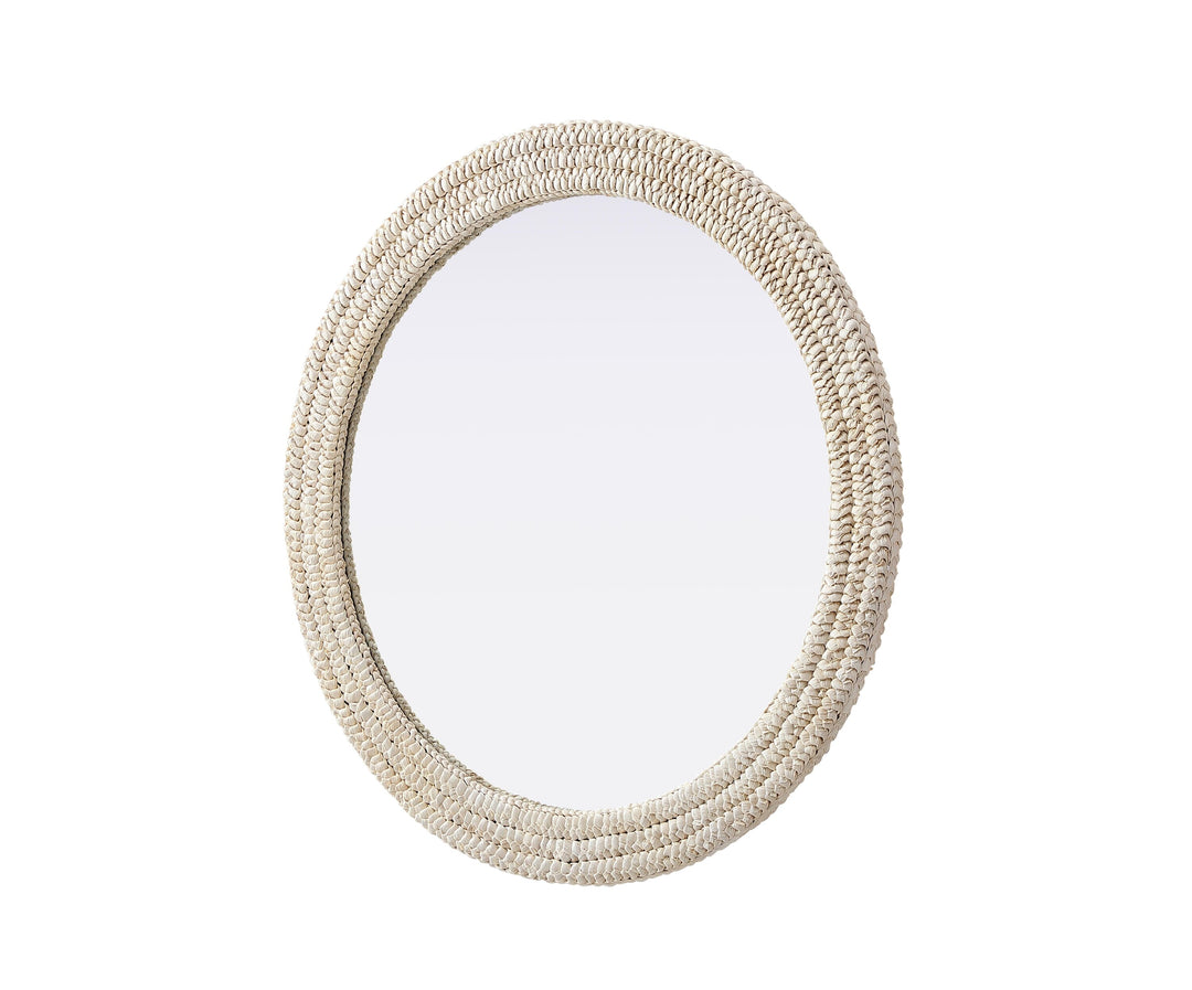 Jute Round Mirror by Elegant - view 11