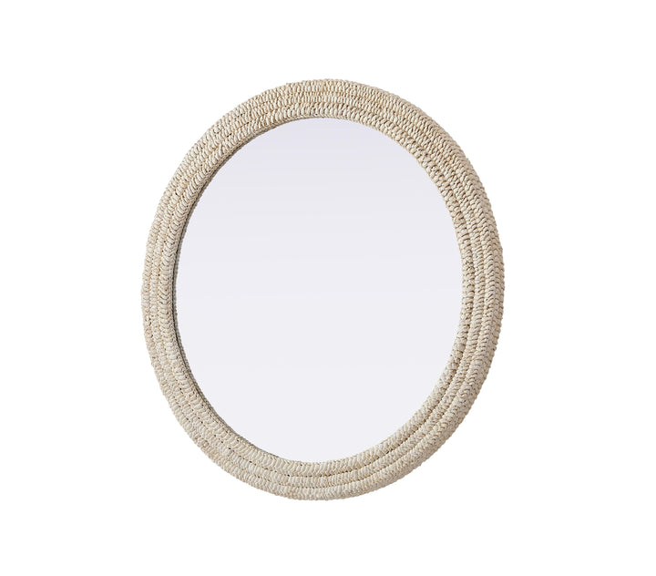 Jute Round Mirror by Elegant - view 18