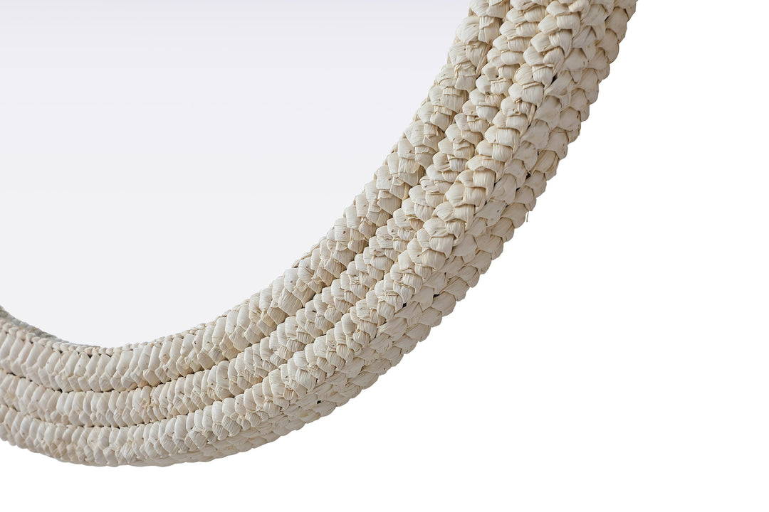 Jute Round Mirror by Elegant - view 20